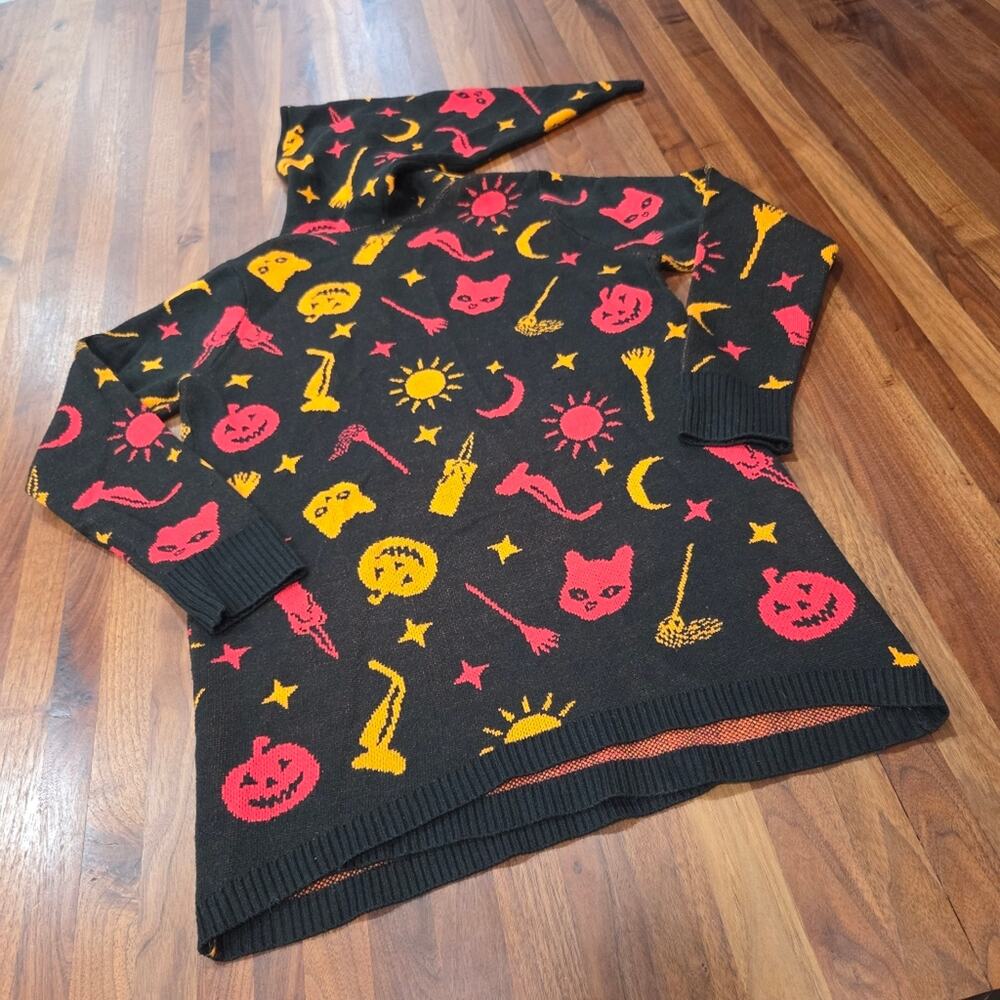 Hocus Pocus Her Universe Disney Danni Halloween Witch Cardigan/Costume Size Med - Picture 9 of 12